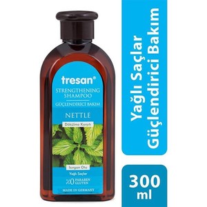 Tresan Şampuan Isırgan Özlü Güçlendirici Bakım Yağlı Saçlar 300 ml