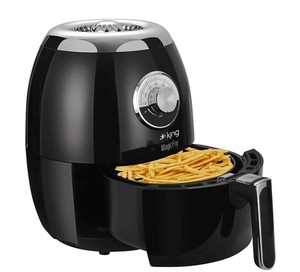  King Kyf25 3.5 Lt Airfryer Fritöz - Siyah