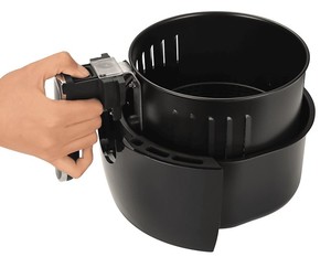  King Kyf25 3.5 Lt Airfryer Fritöz - Siyah
