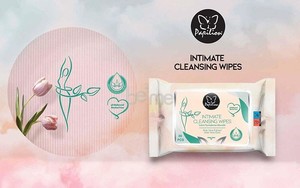 Papilion Intimate Cleansing Wipes 20 li