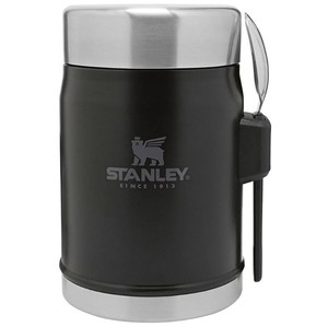  Stanley 10-09382-005 Kaşıklı Yemek Termosu 0,40 Lt - Siyah