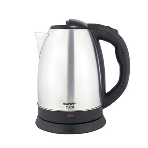Sunny Flora 1.7 Lt. 1500W Çelik Kettle - inox