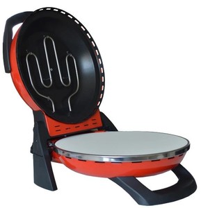 Erato 12024 Taşfırınım Pizza & Lahmacun Makinesi – Kırmızı
