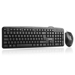  Dark DK-AC-KM1030 USB Siyah Ofis Tip Klavye Mouse Set