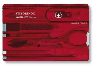 Victorinox 0.7100.T Swısscard Classıc Ruby - Kırmızı