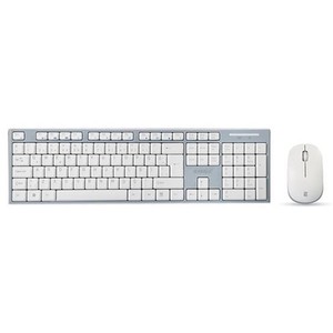 Everest KM-6063 Beyaz-Gri Kablosuz Q Klavye Mouse